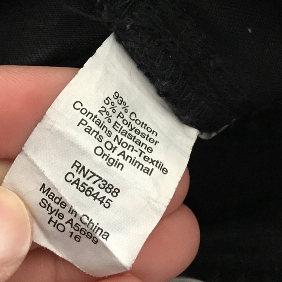 Madewell Black 9” High Riser Skinny Skinny Jeans - Picture 7 of 11